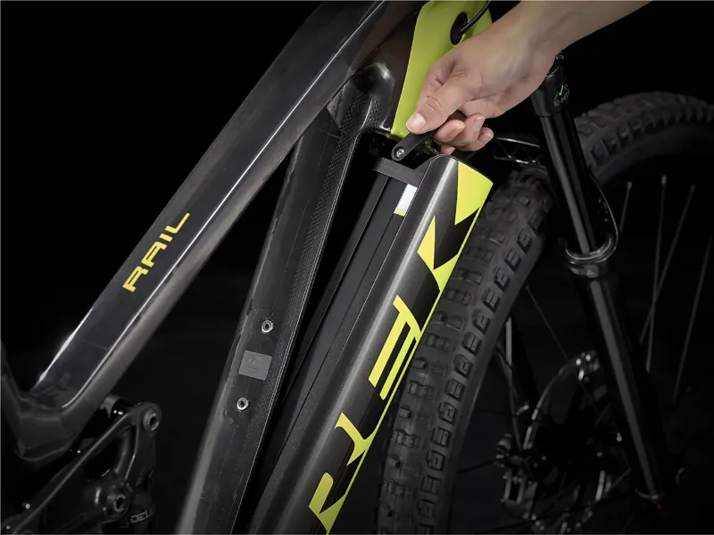 Trek Rail 9.7 NX 29er Electric Bike 2021 Raw Carbon/Volt-3